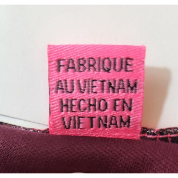 Betsey Johnson Long Sleeve Round Neck Dress Size 12 Burgundy NWT 80s - Picture 5 of 16